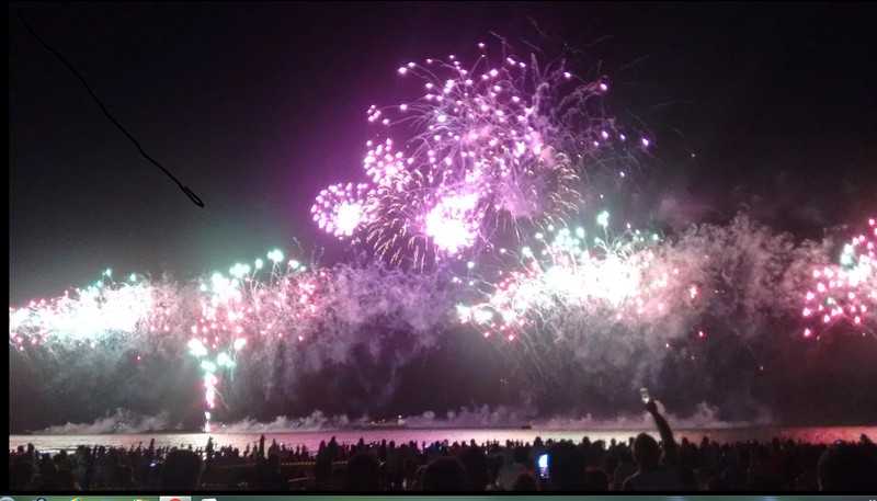 Cabo Frio terá queima de fogos de 10 minutos na Praia do Forte