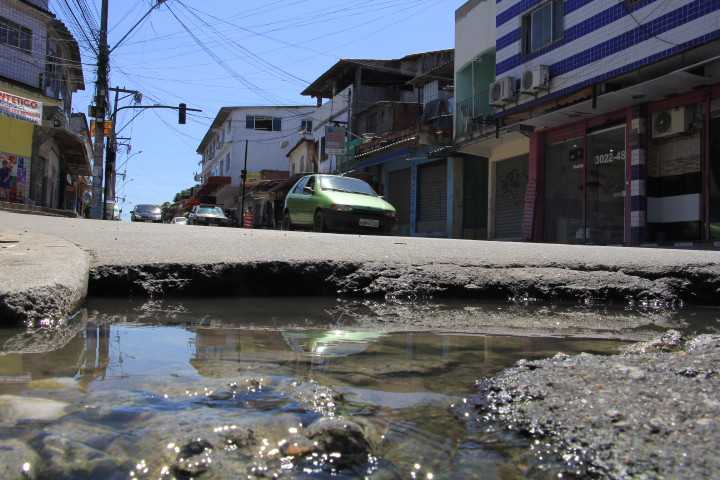 Obra feita, mas com muitos problemas no percurso em rua de SG