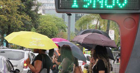 Temperatura cai em Niterói